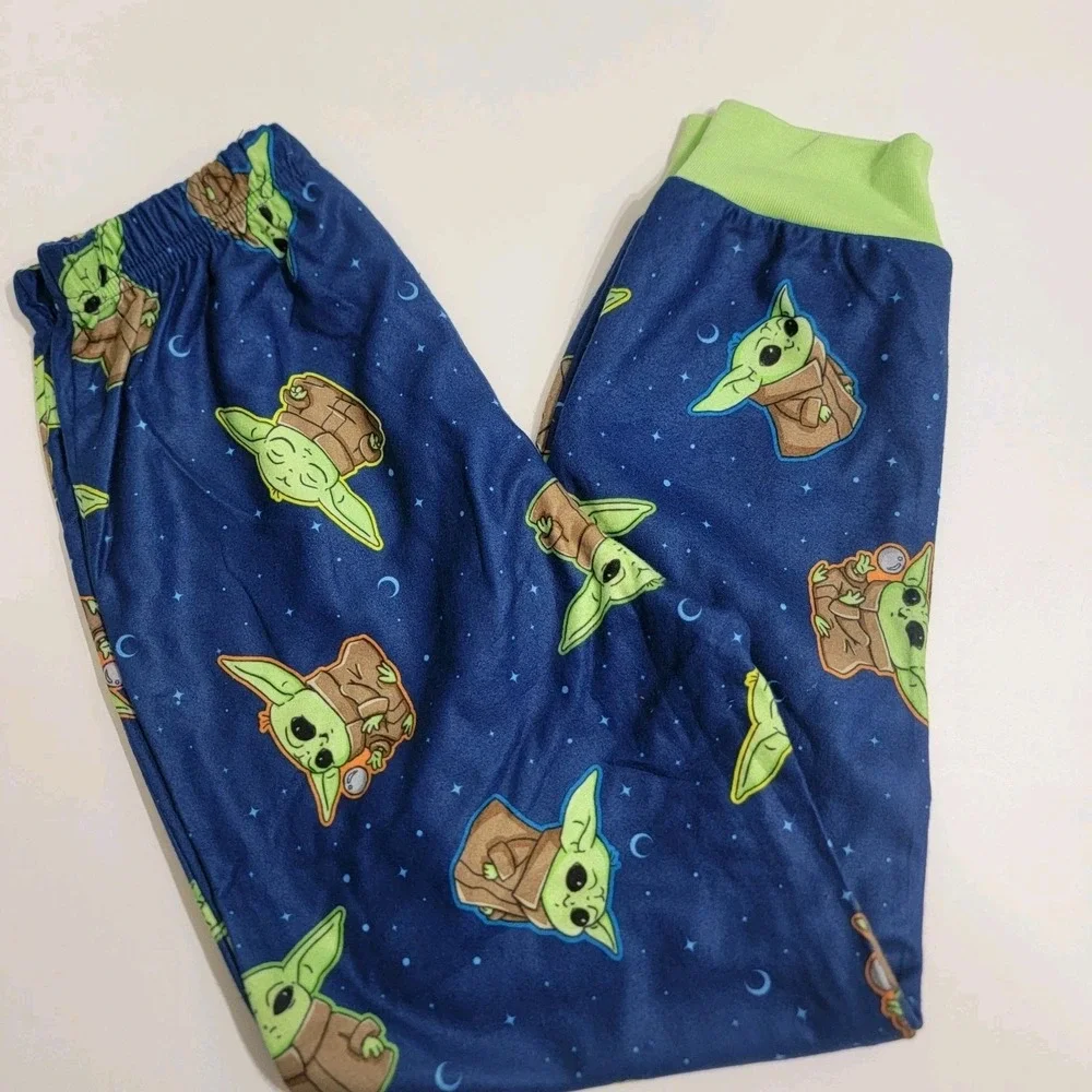 NEW STAR Wars Baby‎ Yoda Super Hero Boys Long Sleeve Pajama 2 PC Set Size 6-7